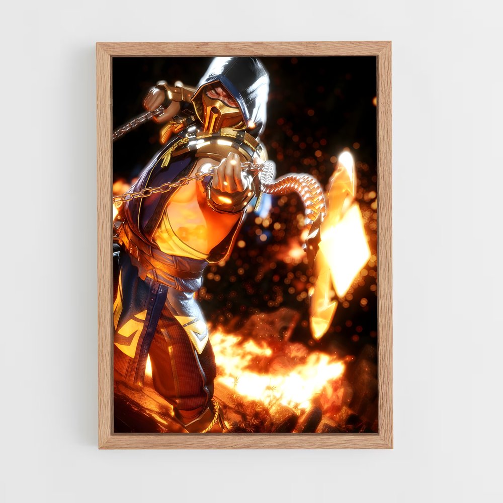 Poster Mortal Combat – affiche Mortal kombat (vue 4)